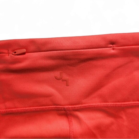 Joy lab perforated Dot legging bright Coral large athleisure comfortable workout - Picture 5 of 7